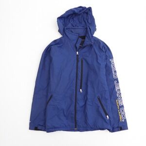 Vintage Polo Jeans Co Ralph Lauren Mens Windbreaker Jacket Blue Spell Out Large